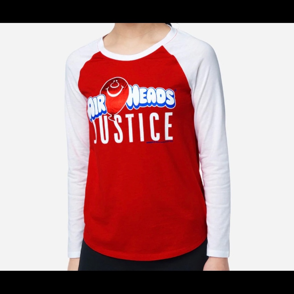 Girls justice shirt